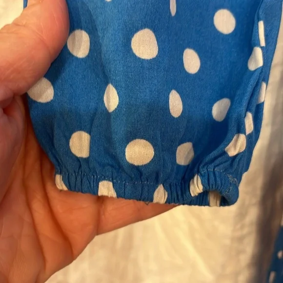 NWT Anthropologie Dolan Left Coast Smocked Midi Dress - Picture 9 of 12